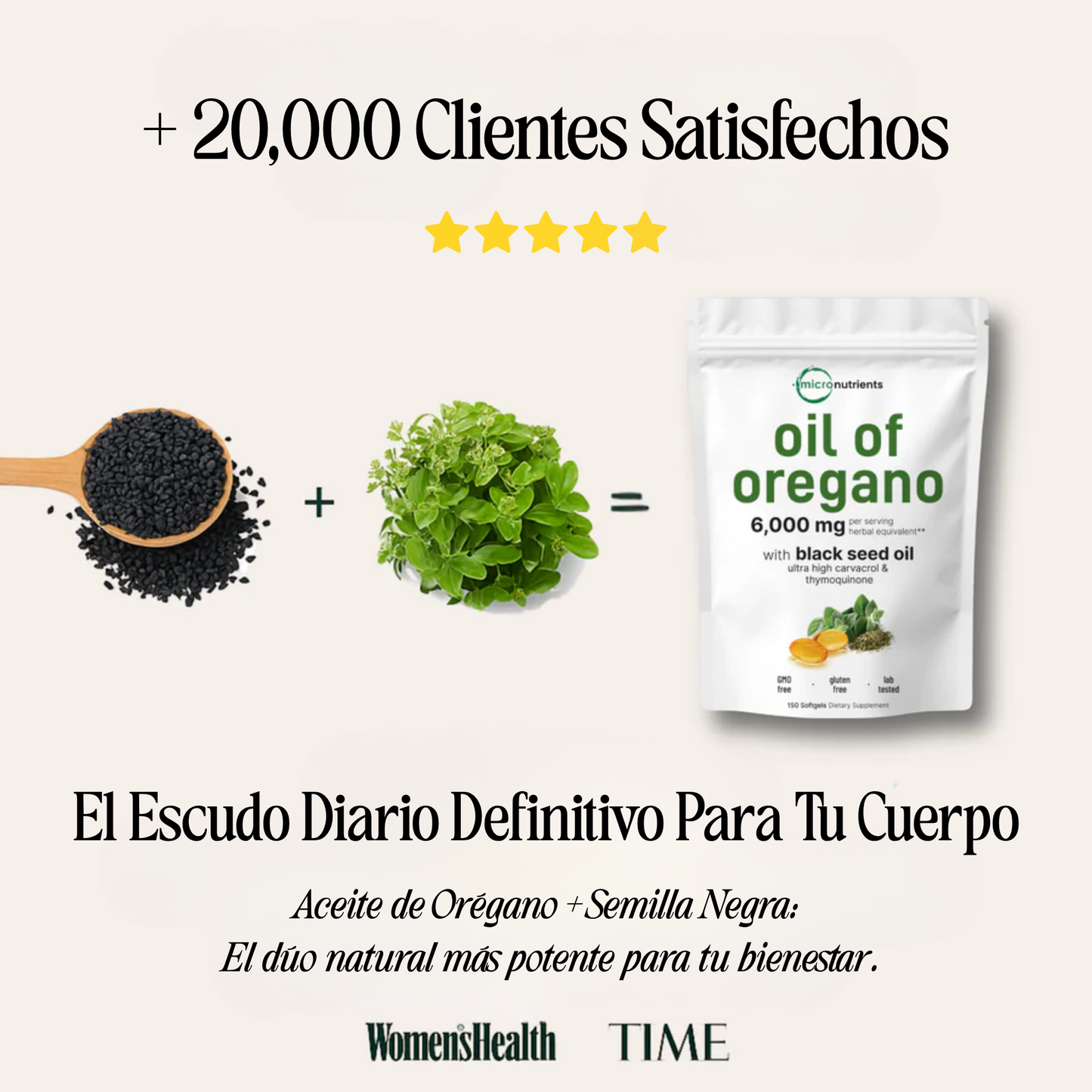 Gomitas de orégano | Siente el cambio en 7 días