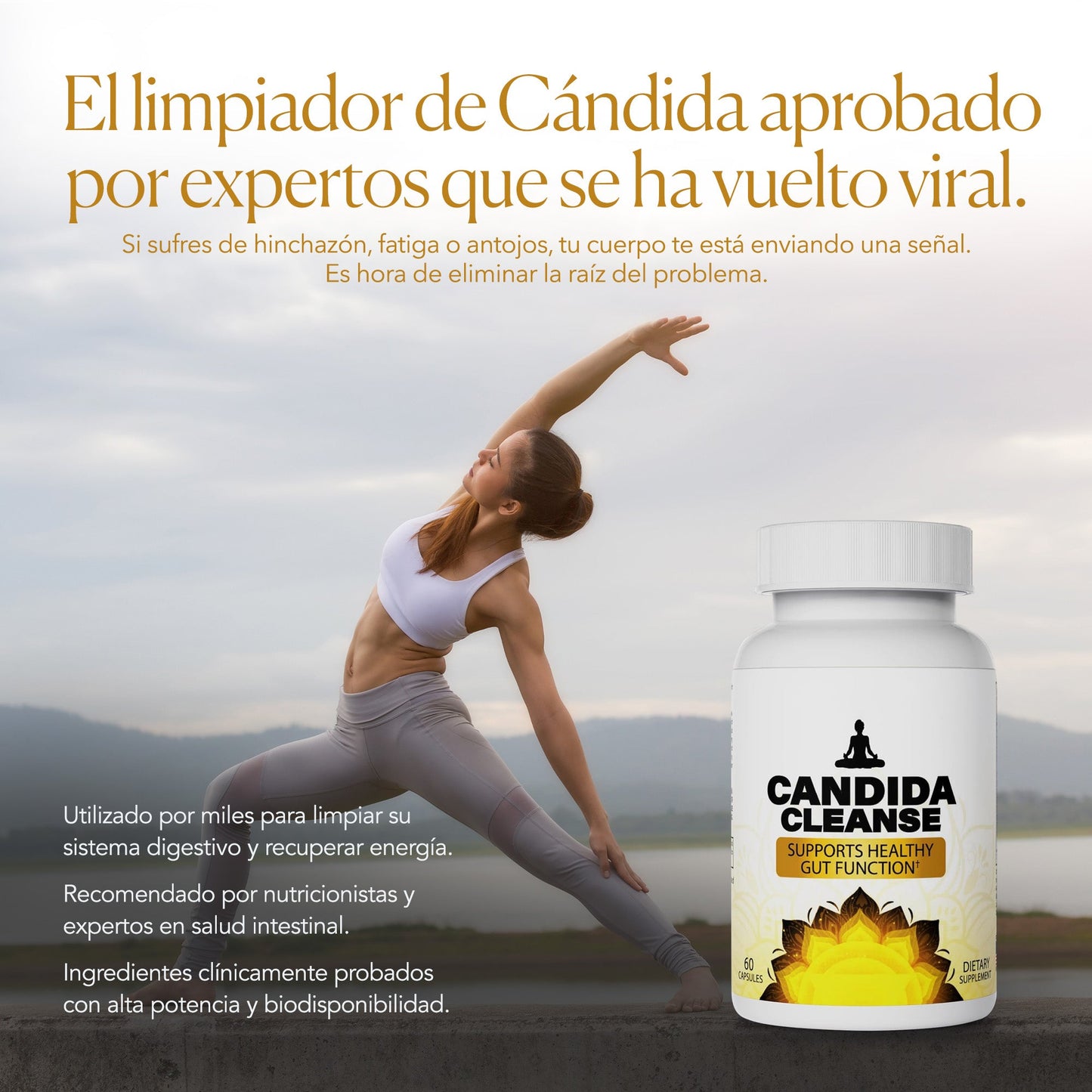 Candida Cleanse | Recupera tu energía y olvídate del hinchazón en 7 días