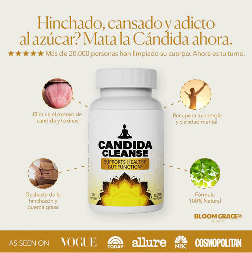 Candida Cleanse | Recupera tu energía y olvídate del hinchazón en 7 días