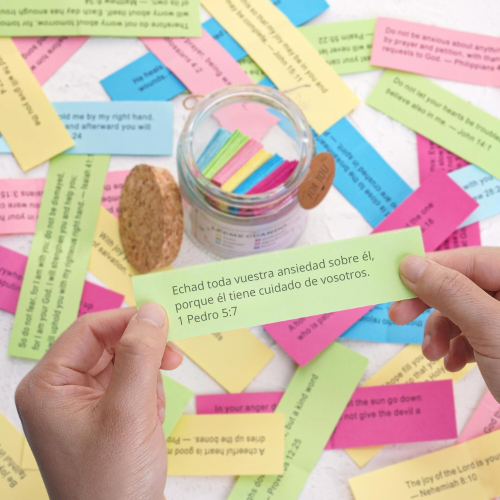 Frasco de Bendiciones (Incluye Caja de Regalo)