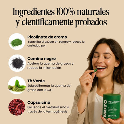 Moto | Acelera tu metabolismo en 7 días