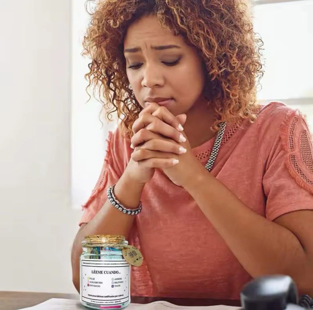 Frasco de Bendiciones (Incluye Caja de Regalo)